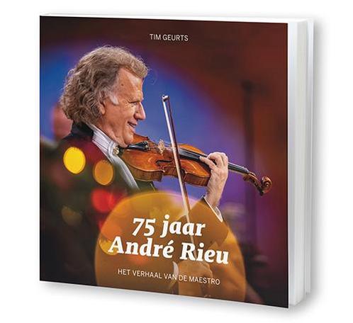 75 jarig jubileum Rieu 9789085961192 Tim Geurts, Boeken, Overige Boeken, Zo goed als nieuw, Verzenden