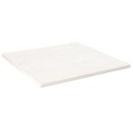 vidaXL Tafelblad vierkant 90x90x2,5 cm massief grenenhout, Huis en Inrichting, Tafels | Eettafels, Verzenden, Nieuw