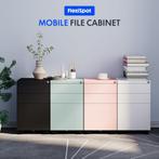 FLEXISPOT Rolcontainer, kleine kast met 3 laden, mobiele arc, Huis en Inrichting, Kasten | Computermeubels, Verzenden, Nieuw