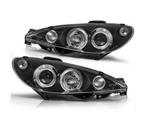 Angel Eyes koplamp units Black geschikt voor Peugeot 206, Auto-onderdelen, Verlichting, Nieuw, Peugeot, Verzenden