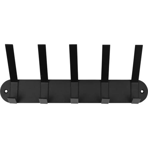 Benson Kapstok met 5 dubbele haken - Staal - Wandmodel -..., Huis en Inrichting, Woonaccessoires | Kapstokken, Nieuw, Ophalen of Verzenden
