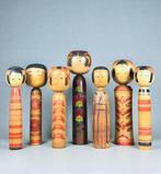 Kokeshi en Japanse antieke pop 7 - Hout - Abe Ichiro