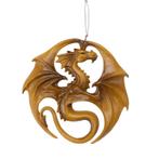 Anne Stokes Dragon Medal Ornament, Verzamelen, Beelden en Beeldjes, Ophalen of Verzenden, Nieuw