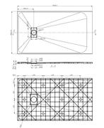 SALE - Numa 160x90 cm - Grijs - Douchebak -, Ophalen of Verzenden, Nieuw