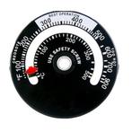 Gratis magneet thermometer voor je kachelpijp bij, Huis en Inrichting, Ophalen of Verzenden, Nieuw, Hout, Vrijstaand