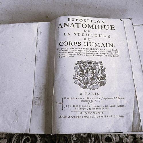 Jacques-Benigne Winslow - Exposition Anatomique de la, Antiek en Kunst, Antiek | Boeken en Bijbels