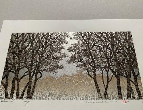 Tree scene 129 - NO RESERVE !! - Hajime Namiki  (b, Antiek en Kunst, Antiek | Overige Antiek