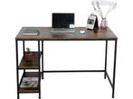 Bureau Stoer - computertafel - industrieel design met, Huis en Inrichting, Bureaus, Verzenden, Nieuw