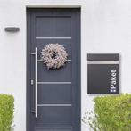 Brievenbus  - Wandbrievenbus - 44x35x58 cm - Antraciet - ML-, Tuin en Terras, Verzenden, Zo goed als nieuw