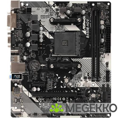 Asrock B450M-HDV R4.0, Computers en Software, Moederborden, Nieuw, Verzenden