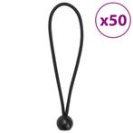 vidaXL Bungeekoorden met ballen 50 st 21x0,5 cm, Caravans en Kamperen, Tentaccessoires, Verzenden, Nieuw