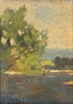 Edoardo Pansini (1886-1963) - Paesaggio, Antiek en Kunst, Kunst | Schilderijen | Klassiek