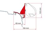 Fiamma |  luifel adapter kit Multirail VW T5/T6, Nieuw