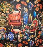 Tessuto Paradise Living Room - 300x280cm - artistiek, Antiek en Kunst