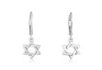 Oorbellen, oorhangertjes de Davidster van de Israelische..., Nieuw
