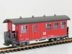 LGB 31710 DR/HSB Personen-/Gepäckwagen, Metallrader, Kuge.., Hobby en Vrije tijd, Modeltreinen | Overige schalen, Gebruikt, Overige typen