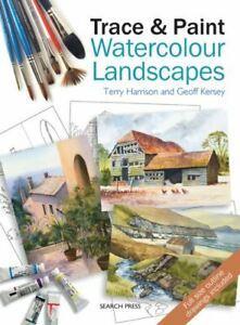Trace & Paint: Trace & paint watercolour landscapes by Terry, Boeken, Taal | Engels, Gelezen, Verzenden