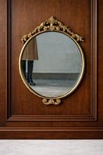 Spiegel - Messing, Glas - decoratieve spiegel