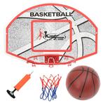 vidaXL 5-delige Basketbalset wandmontage 66x44,5 cm, Sport en Fitness, Basketbal, Verzenden, Nieuw
