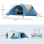 TRUUSK Tunnel Tent, Camping Tent, Waterafstotende Familie Te, Caravans en Kamperen, Verzenden, Nieuw