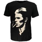David Bowie Smoke Portrait T-Shirt - Officiële Merchandise, Verzenden, Nieuw