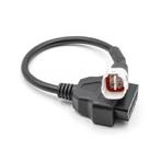 Yamaha 4-pins OBD – 16-pins OBD2 Verloopkabel | Motorfiets, Verzenden, Nieuw