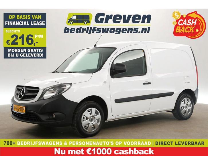 Mercedes-Benz Citan 108 CDI L1H1 Marge Airco Cruise Navi, Auto's, Bestelauto's, Te koop, Handgeschakeld, Financial lease, Diesel