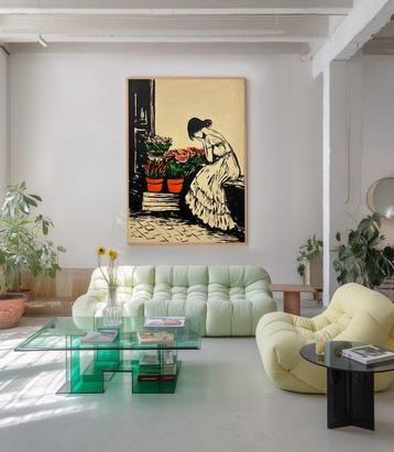 Flavia Delgado - La chica de las flores XL (NO RESERVE) beschikbaar voor biedingen
