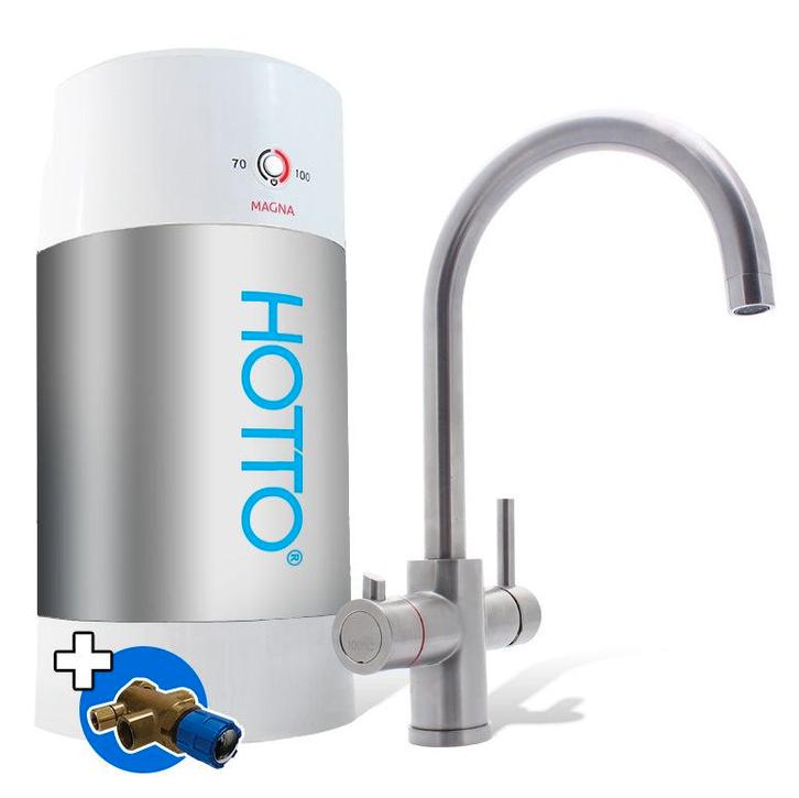 HOTTO Combi 8L – Arco RVS 3-in-1 Kraan met Inlaatcombi, Huis en Inrichting, Keuken | Keukenbenodigdheden, Ophalen of Verzenden