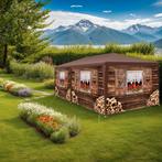 Paviljoen Almchalet met verwijderbare zijdelen - 6 m, Verzenden, Nieuw