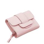 ZILOU Overslagportemonnee Met Rits - Elegant - Roze [TIP!], Sieraden, Tassen en Uiterlijk, Portemonnees, Verzenden, Nieuw, Roze