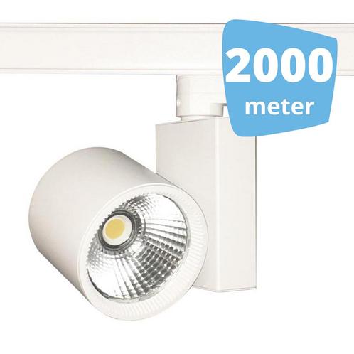 2000x 30W LED Track Spot Spirit Wit 3500K Warmwit + 2000m, Zakelijke goederen, Kantoor en Winkelinrichting | Winkel en Inventaris