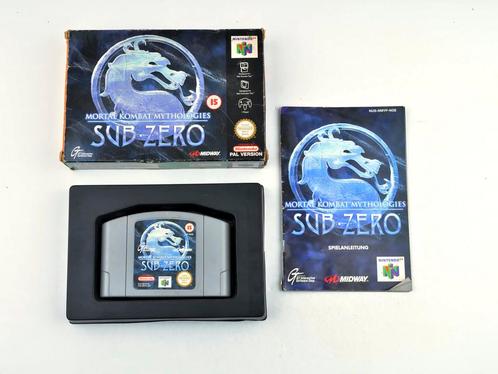 Mortal Kombat Mythologies Sub-Zero [Nintendo 64], Spelcomputers en Games, Games | Nintendo 64, Zo goed als nieuw, Ophalen of Verzenden