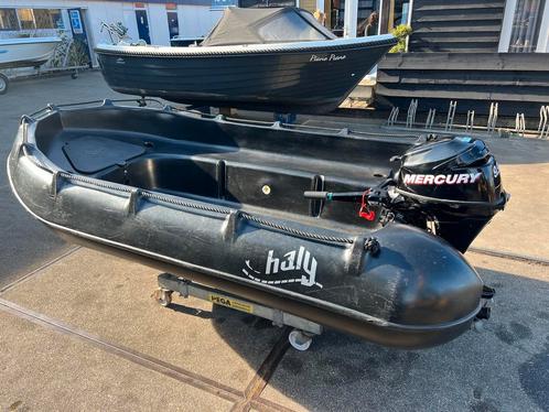 Whaly 310 uit 2022 + Mercury F9.9, Watersport en Boten, Motorboten en Motorjachten, Buitenboordmotor, Minder dan 10 pk, Tot 6 meter