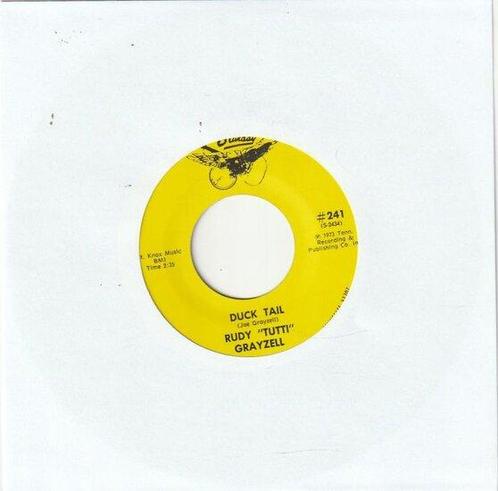 Rudy Tutti Grayzell - Duck Tail + Youre Gone (Vinylsingle), Cd's en Dvd's, Vinyl Singles, Verzenden