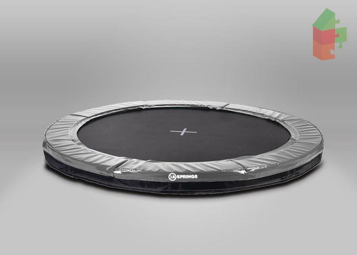 Akrobat Primus Inground Trampoline 430 Antraciet Rond, Kinderen en Baby's, Speelgoed | Buiten | Trampolines, Nieuw, Ophalen of Verzenden