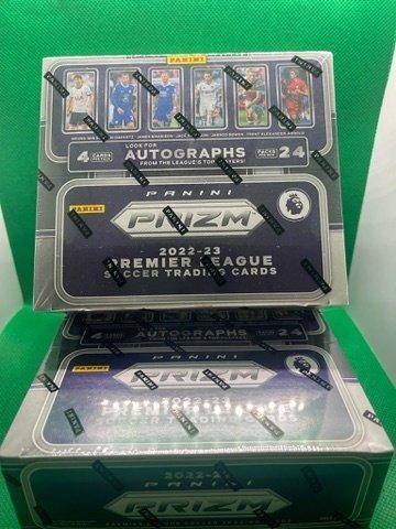 2022/23 Panini Prizm Premier League Retail Box - 2 Sealed, Verzamelen, Stickers