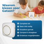 Gatson Mini Printer 300DPI Inclusief 14 Rollen Papier, Computers en Software, Printers, Ophalen of Verzenden, Zo goed als nieuw