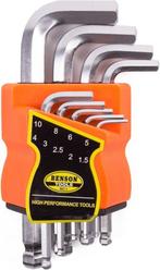 Inbussleutel Set, 9 Dlg, Korte Inbussleutels, Benson, Ophalen of Verzenden, Nieuw
