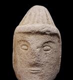 Keltisch - Grote votieve kop van steen - 1e millennium voor, Antiek en Kunst