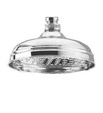 Huber Nostalgische Regendouche easy clean 20cm 05SO24HCR, Ophalen of Verzenden, Nieuw, Chroom, Kraan
