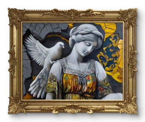 Bahar Shahidi XXe - Bird III_ 2025, Antiek en Kunst, Kunst | Schilderijen | Klassiek