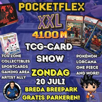 Pocketflex XXL Breda TCG-CARD-SHOW, Hobby en Vrije tijd, Verzamelkaartspellen | Pokémon, Nieuw