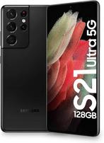 Samsung Galaxy S21 Ultra 5G 128GB Zwart met GARANTIE & ve..., Ophalen of Verzenden, Zo goed als nieuw