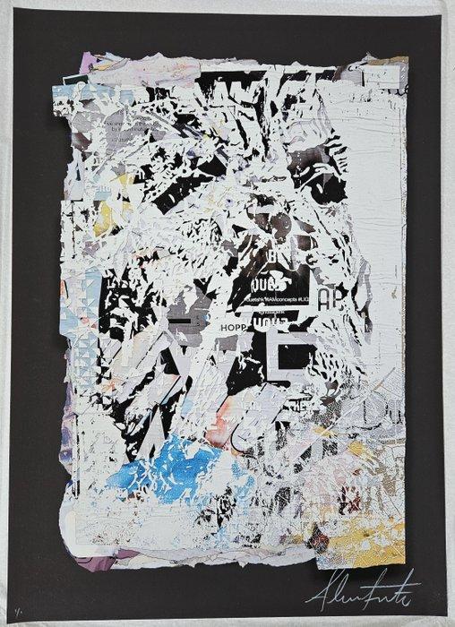 Vhils (1987) - Layers (Unique piece), Antiek en Kunst, Kunst | Designobjecten