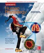 ISE Vanders Human Physiology 9781260085228 Eric Widmaier, Verzenden, Gelezen, Eric Widmaier