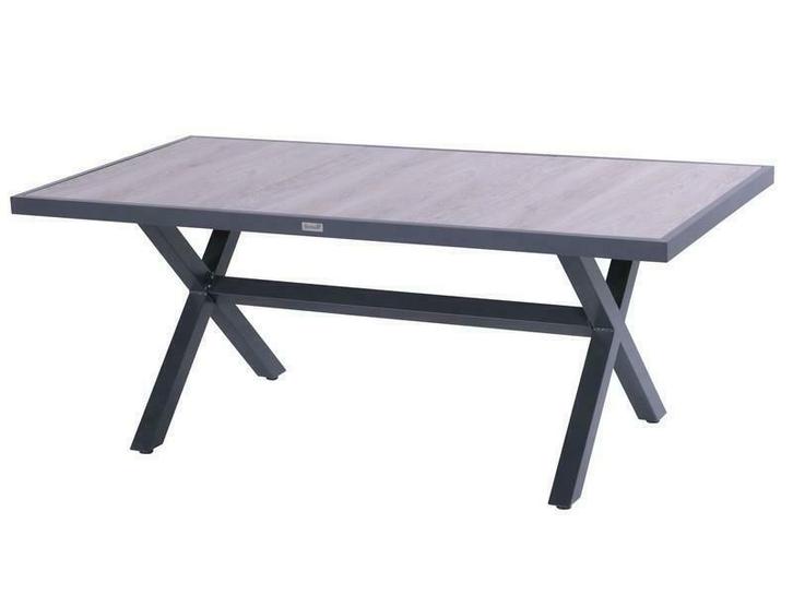 Hartman Canterbury tuintafel 186 antraciet, Tuin en Terras, Tuinsets en Loungesets, Tuinset, Eettafel, Nieuw, Aluminium