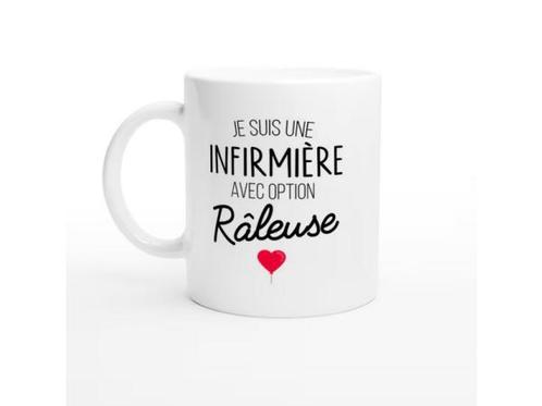 Veiling - Mok je suis une infirmiere avec option raleuse f, Huis en Inrichting, Keuken | Servies