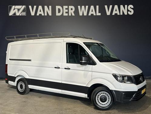 Volkswagen Crafter 2.0 TDI 177pk L3H2 L2H1 Inrichting Euro6, Auto's, Bestelauto's, Dealer onderhouden, Lease, Zwart, Handgeschakeld