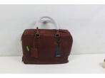 Burkely Antique Avery Unisex Laptoptas 15.6 - Cognac, Verzenden, Zo goed als nieuw